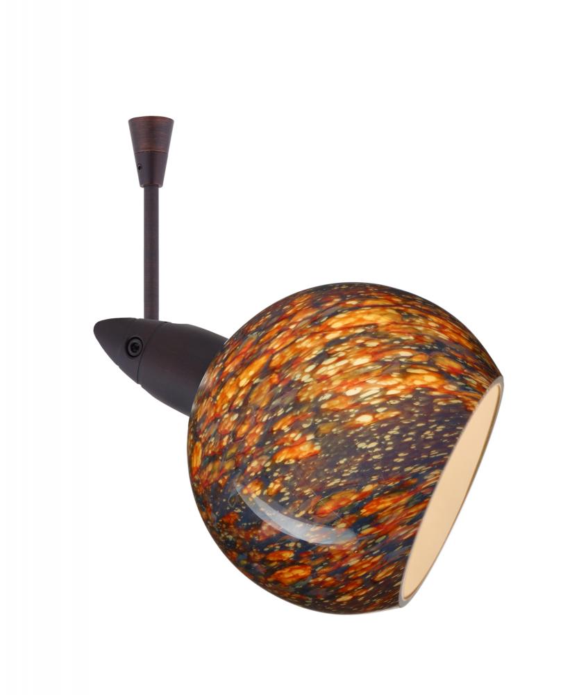 Besa Spotlight With 18" Stem Palla 3 Bronze Ceylon 1x35W Bipin MR11