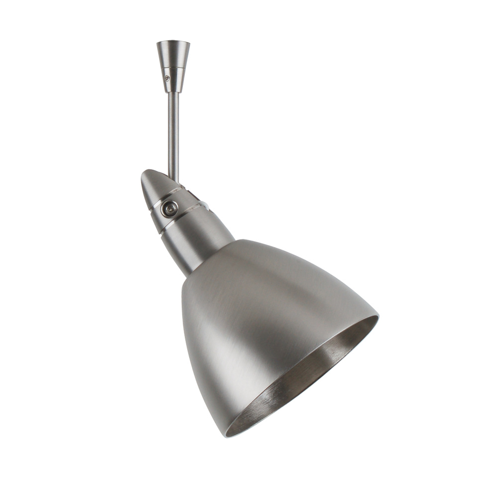Besa Spotlight With 12" Stem Divi Satin Nickel Metal Satin Nickel 1x50W Bipin MR16