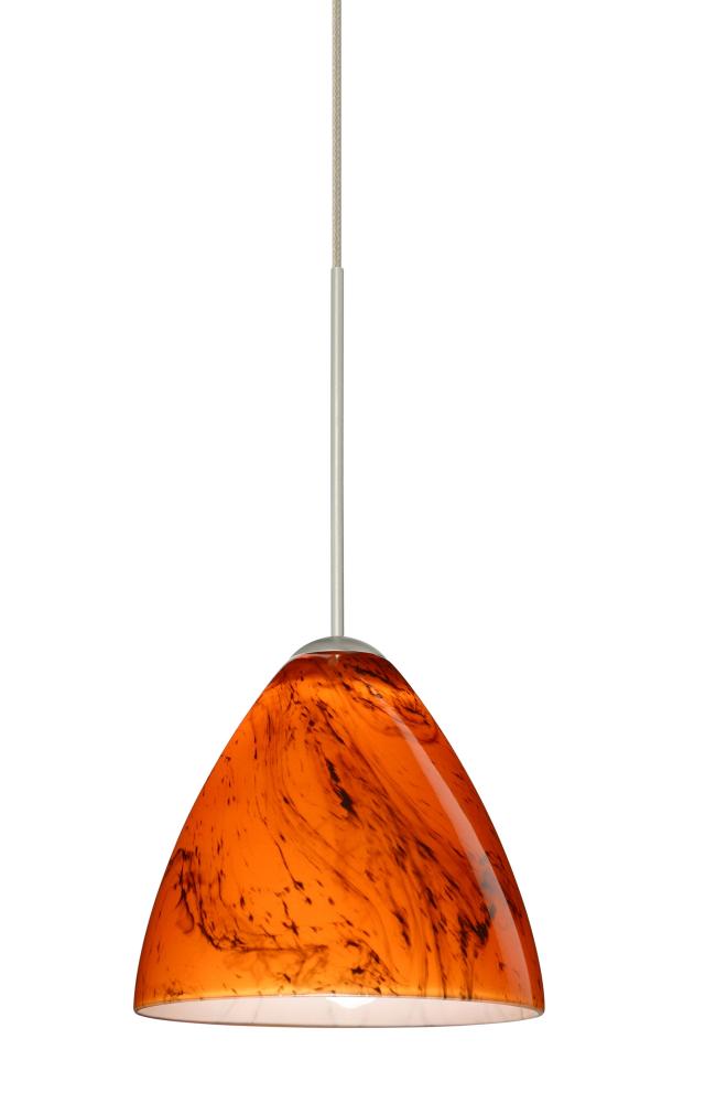 Besa Pendant For Multport Canopy Mia Satin Nickel Habanero 1x50W MAX GY6.35 Base
