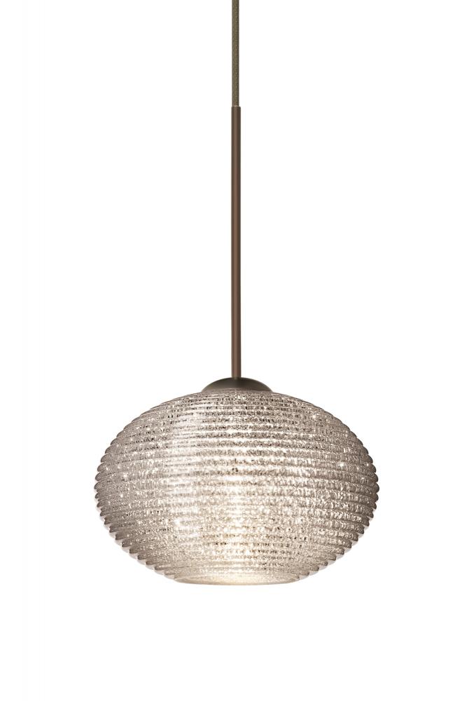 Besa Pendant Lasso Bronze Glitter 1x50W MAX GY6.35 Base