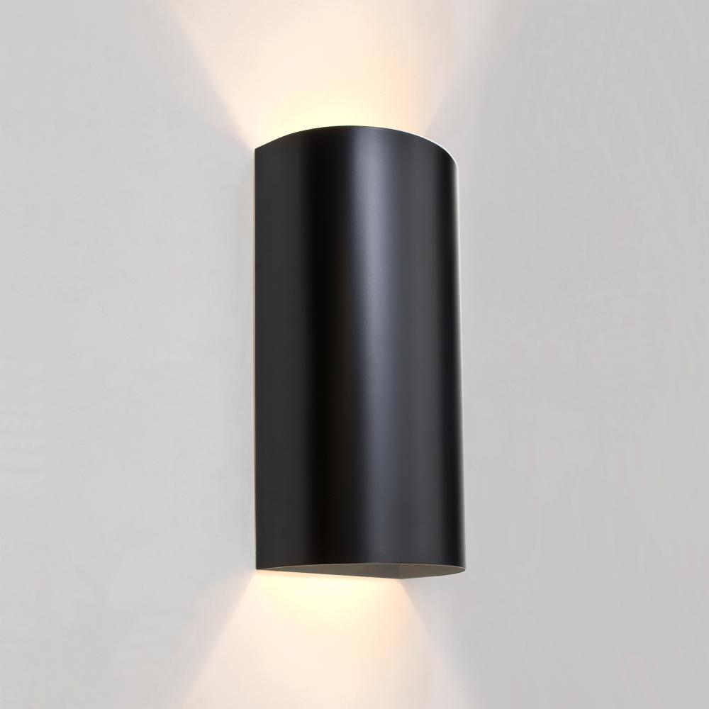 Besa Zoro Sconce, Black Finish, 2x6W LED