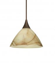 Besa Lighting 1XT-174383-BR - Besa Pendant Domi Bronze Mocha 1x50W MAX GY6.35 Base