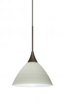 Besa Lighting 1XT-1743KR-BR - Besa Pendant Domi Bronze Chalk 1x50W MAX GY6.35 Base