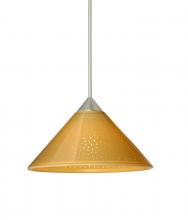 Besa Lighting 1XT-282490-SN - Besa Pendant Kona Satin Nickel Mango Starpoint 1x50W MAX GY6.35 Base