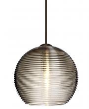 Besa Lighting 1XT-461502-BR - Besa Pendant Kristall 6 Bronze Smoke 1x35W MAX GY6.35 Base