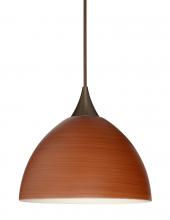 Besa Lighting 1XT-4679CH-BR - Besa Pendant Brella Bronze Cherry 1x50W MAX GY6.35 Base