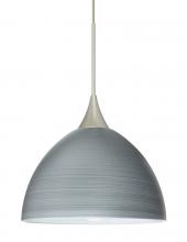 Besa Lighting 1XT-4679TN-LED-SN - Besa Pendant Brella Satin Nickel Titan 1x5W LED