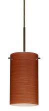 Besa Lighting B-4404CH-BR - Besa Stilo 7 Pendant For Multiport Canopy Bronze Cherry 1x50W E12 base