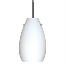Besa Lighting J-412607-BK - Besa Pera 9 Pendant For Multiport Canopy Black Opal Matte 1x100W Medium Base