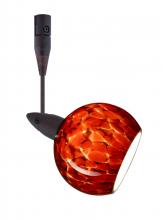 Besa Lighting RSP-155941-06-BR - Besa Spotlight With 6" Stem Palla 3 Bronze Garnet 1x35W Bipin MR11