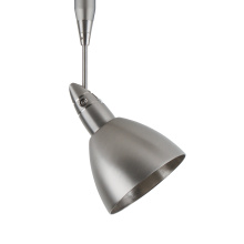 Besa Lighting RSP-1858MN-12-SN - Besa Spotlight With 12" Stem Divi Satin Nickel Metal Satin Nickel 1x50W Bipin MR16