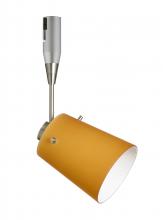 Besa Lighting RSP-511880-12-SN - Besa Spotlight With 12" Stem Tammi 3 Satin Nickel Amber Matte 1x50W Bipin MR16