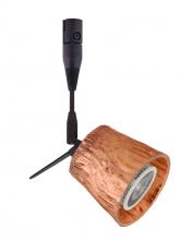 Besa Lighting RSP-5145CF-LED-BR - Besa Nico 3 Spotlight Rsp Stone Copper Foil Bronze 1x9W LED MR16