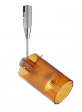 Besa Lighting RSP-6524EG-18-SN - Besa Spotlight With 18" Stem Scope 4 Satin Nickel Armagnac/Frost 1x50W Bipin MR16