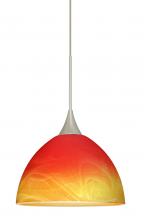 Besa Lighting RXP-4679SL-SN - Besa Pendant Brella Satin Nickel Solare 1x50W MAX GY6.35 Base