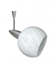 Besa Lighting SP-155919-18-SN - Besa Spotlight With 18" Stem Palla 3 Satin Nickel Carrera 1x35W Bipin MR11