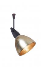 Besa Lighting SP-1758GF-06-BR - Besa Spotlight With 6" Stem Divi Bronze Gold Foil 1x50W Bipin MR16