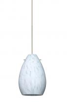 Besa Lighting X-171319-SN - Besa Pendant For Mulitport Canopy Pera 6 Satin Nickel Carrera 1x50W MAX GY6.35 Base