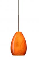 Besa Lighting X-1713HB-BR - Besa Pendant For Mulitport Canopy Pera 6 Bronze Habanero 1x50W MAX GY6.35 Base