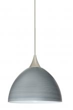 Besa Lighting X-4679TN-SN - Besa Pendant For Multiport Canopy Brella Satin Nickel Titan 1x50W MAX GY6.35 Base