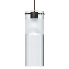 Besa Lighting X-6527EC-BR - Besa Pendant For Multiport Canopy Scope 7 Bronze Clear/Frost 1x50W MAX GY6.35 Base MR16