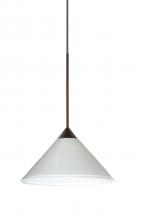 Besa Lighting XP-282453-BR - Besa Pendant Kona Bronze White Starpoint 1x50W MAX GY6.35 Base