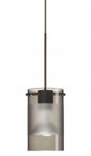 Besa Lighting XP-6524ES-BR - Besa Pendant Scope 4 Bronze Smoke/Frost 1x50W MAX GY6.35 Base MR16