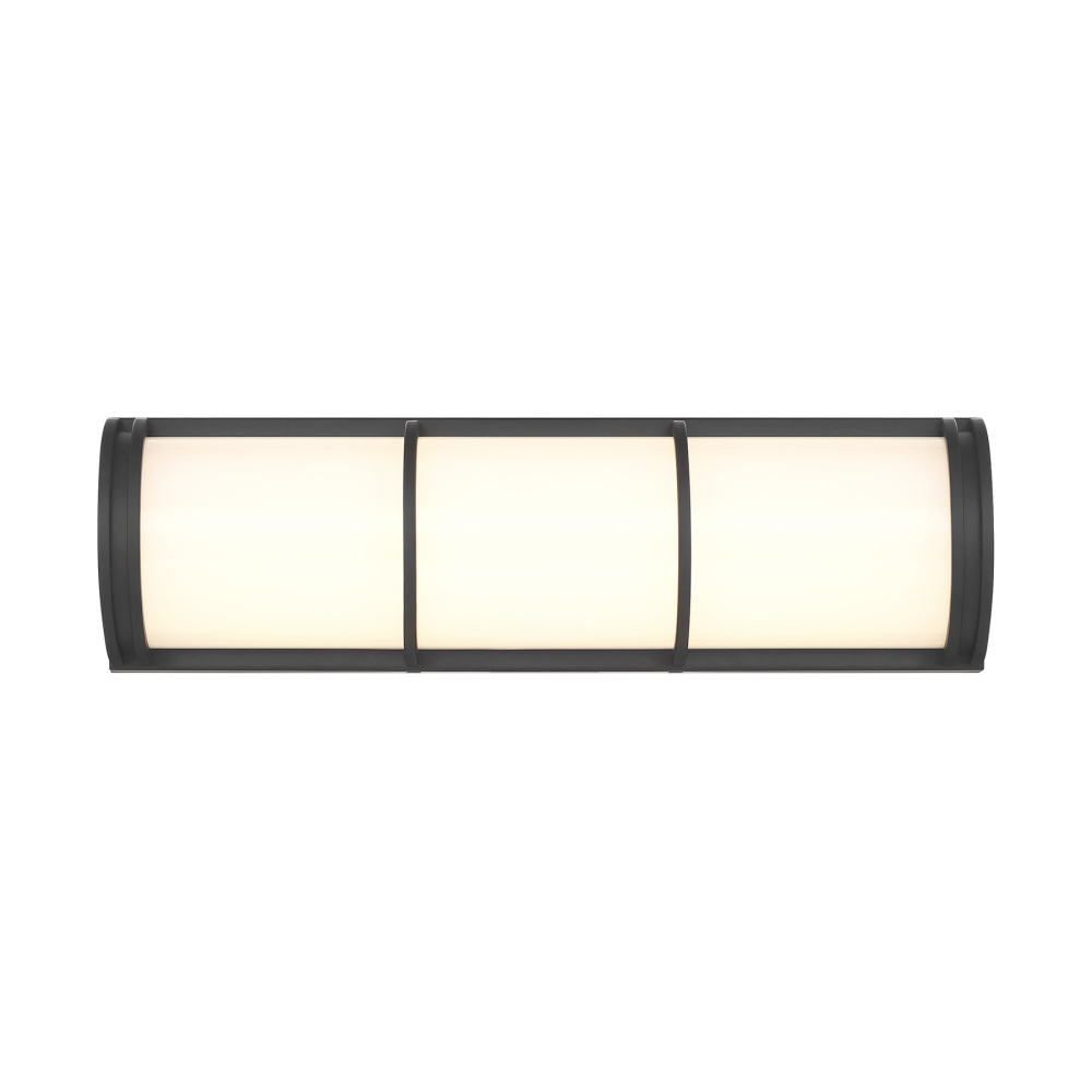 Harper LED Bathroom Vanity Light in Matte Black