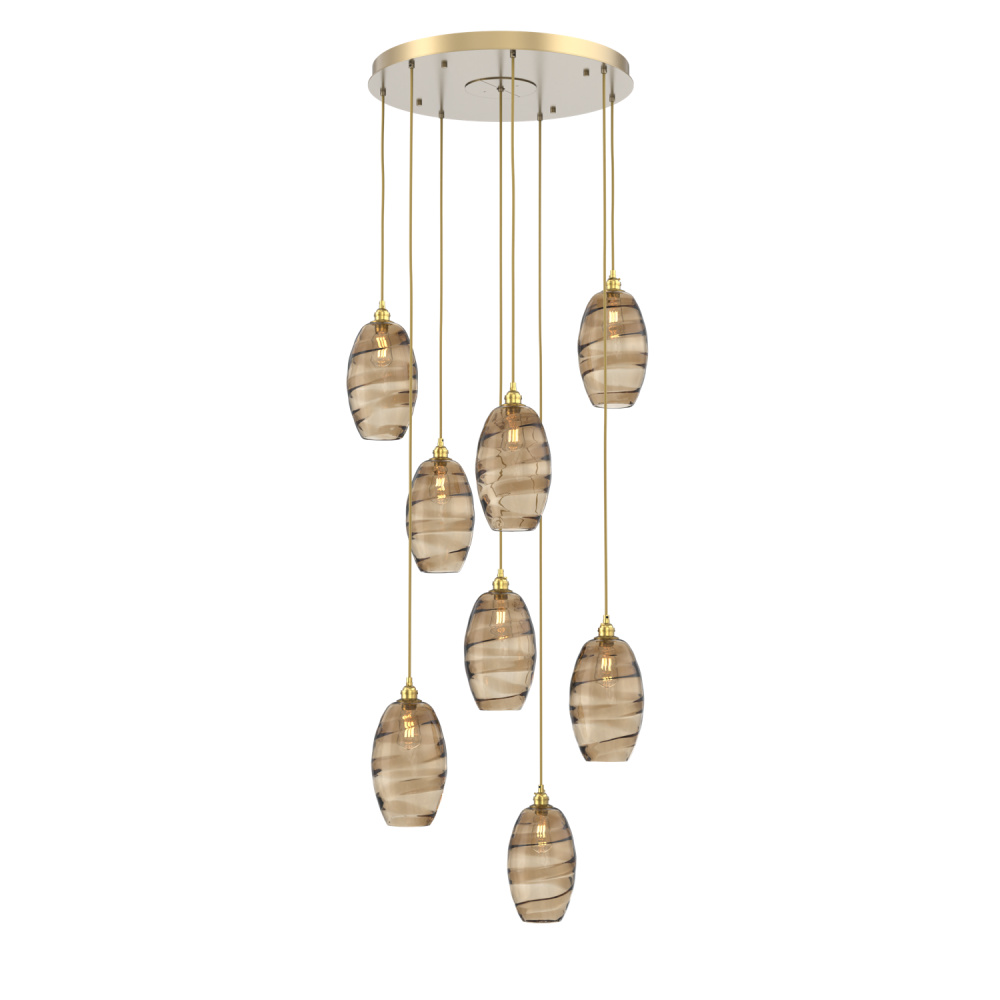 Ellisse Round 8pc Multi-Pendant