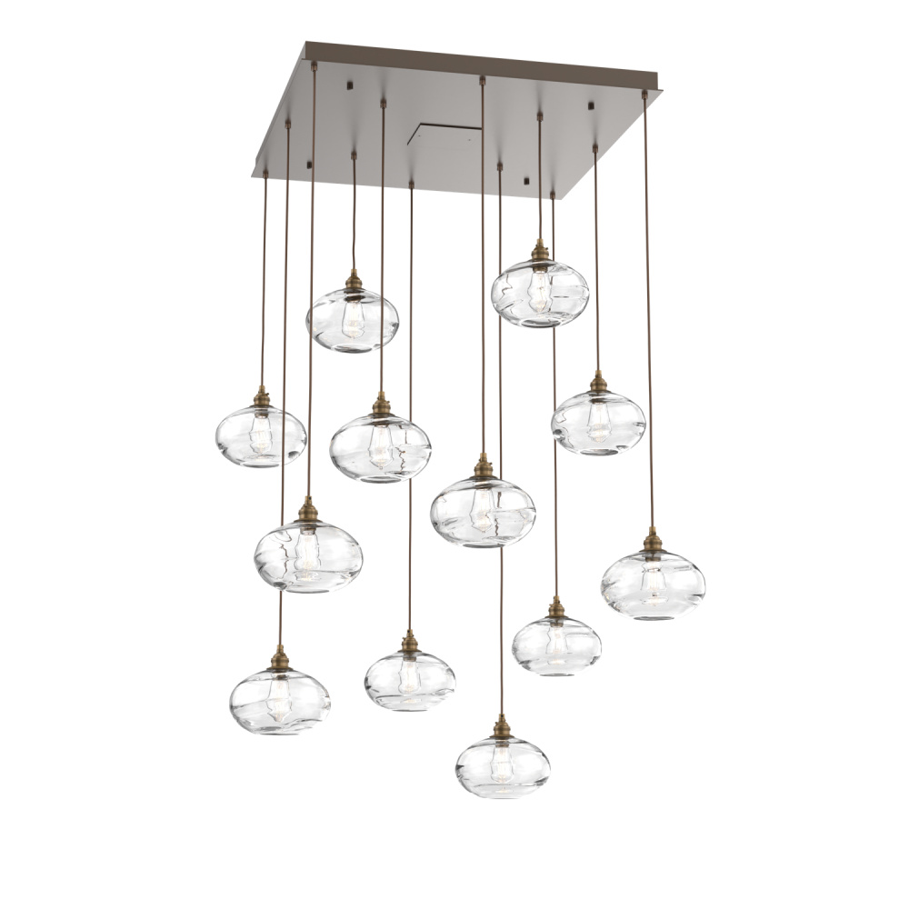 Coppa Square 12pc Multi-Pendant