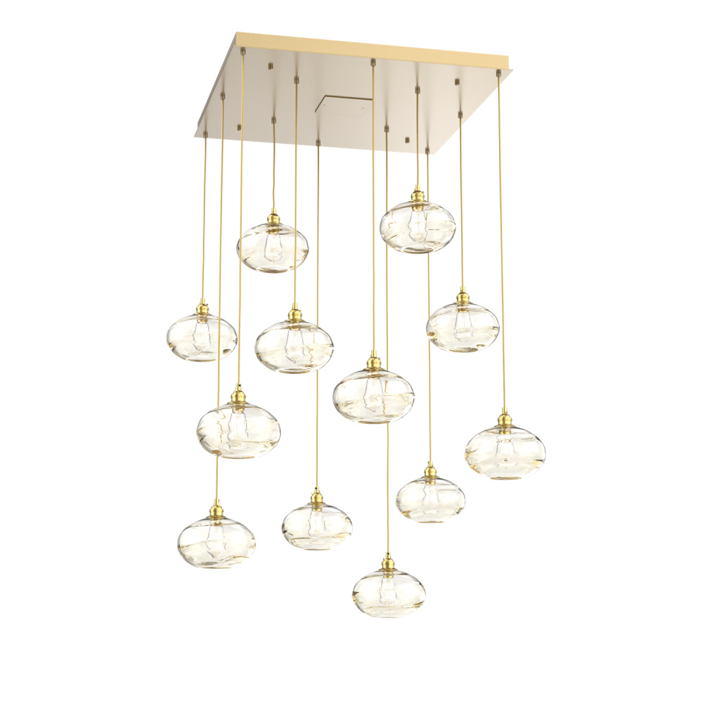 Coppa Square 12pc Multi-Pendant