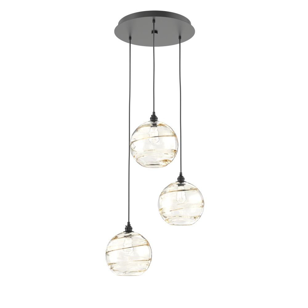 Terra Round 3pc Multi-Pendant