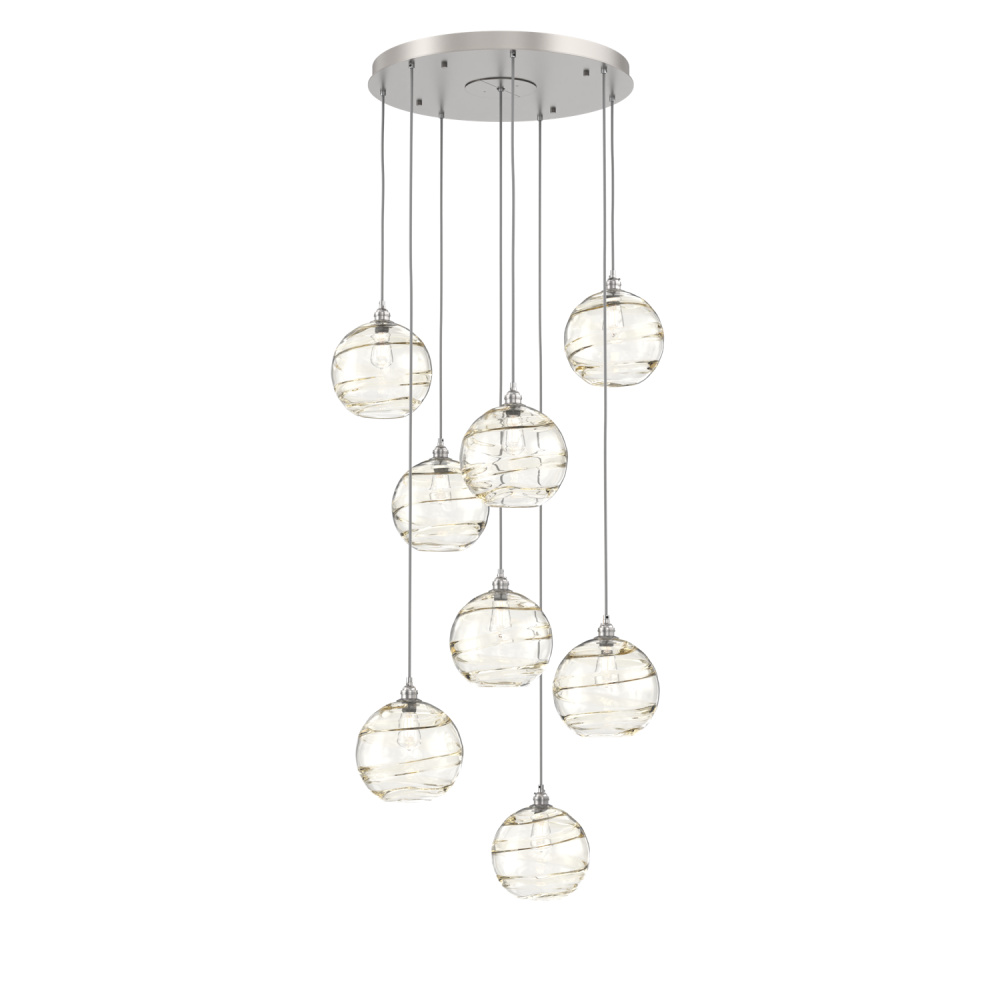 Terra Round 8pc Multi-Pendant