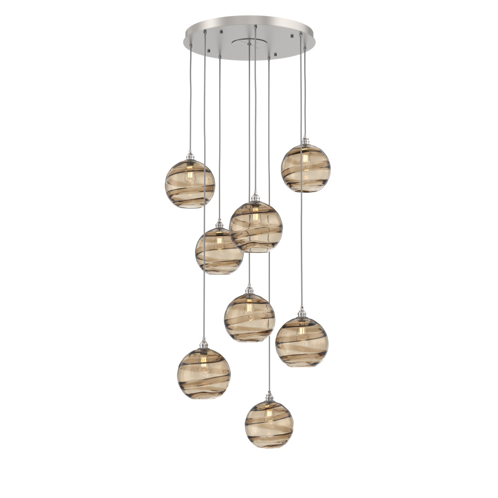 Terra Round 8pc Multi-Pendant
