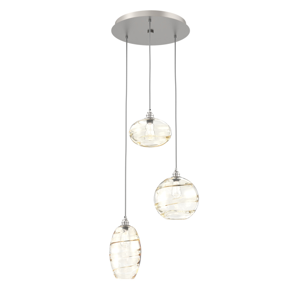 Misto Round 3pc Multi-Pendant