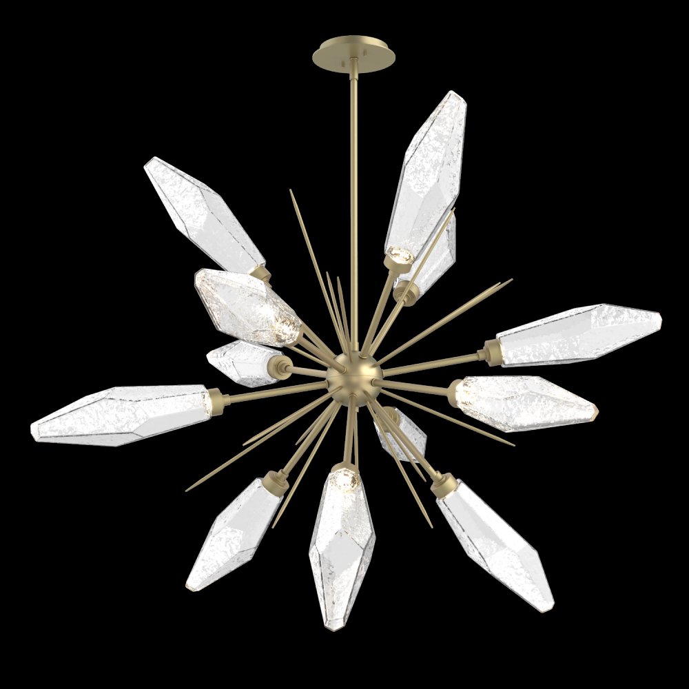Rock Crystal Starburst - 38-Inch