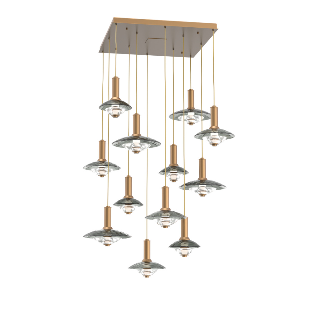Cirrus Square 12pc Multi-Pendant