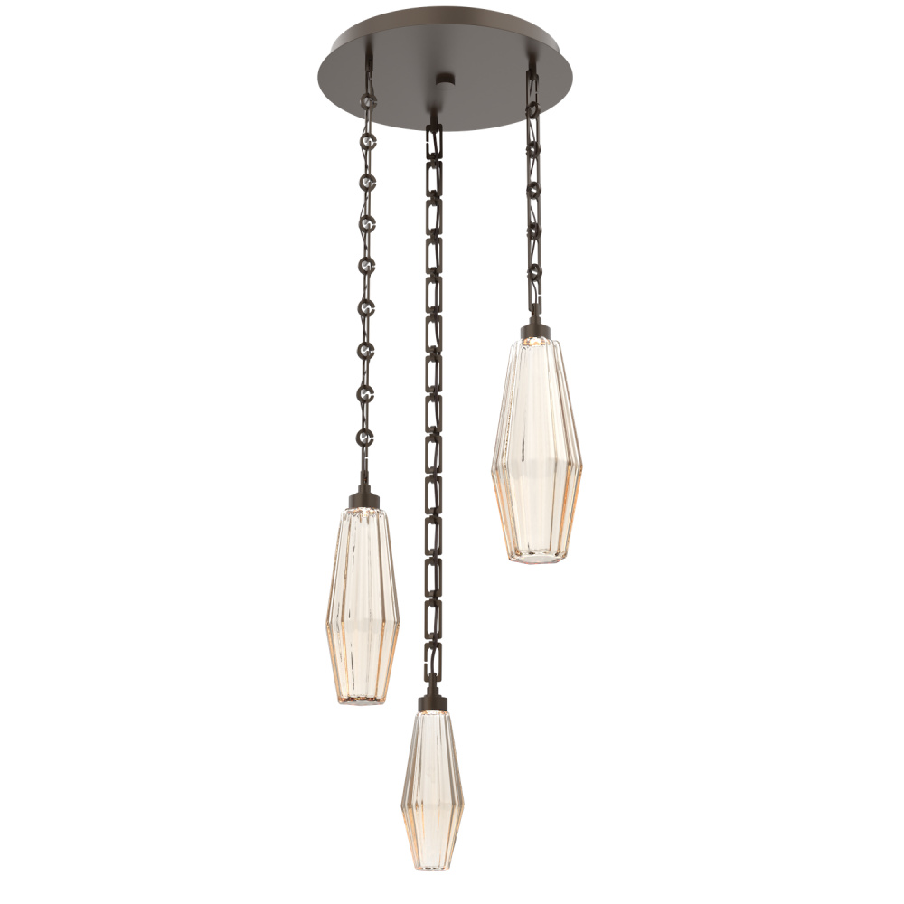 Aalto Round 3pc Multi-Pendant with Chain