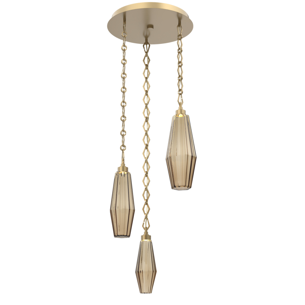 Aalto Round 3pc Multi-Pendant with Chain