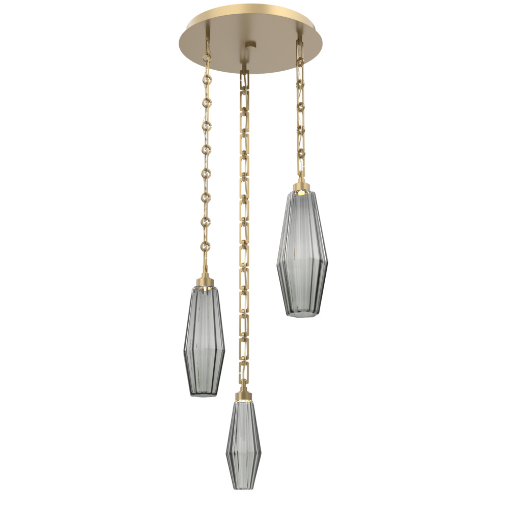 Aalto Round 3pc Multi-Pendant with Chain