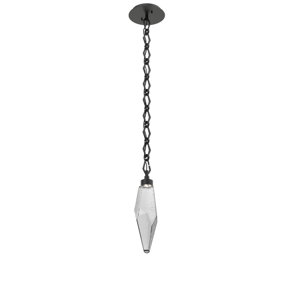 Rock Crystal Pendant with Chain - 15-Inch