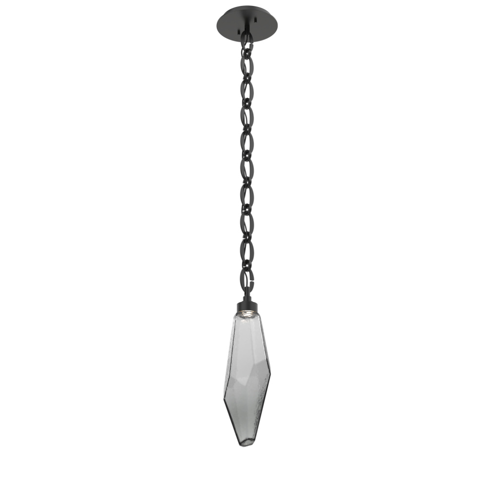 Rock Crystal Pendant with Chain - 17-Inch