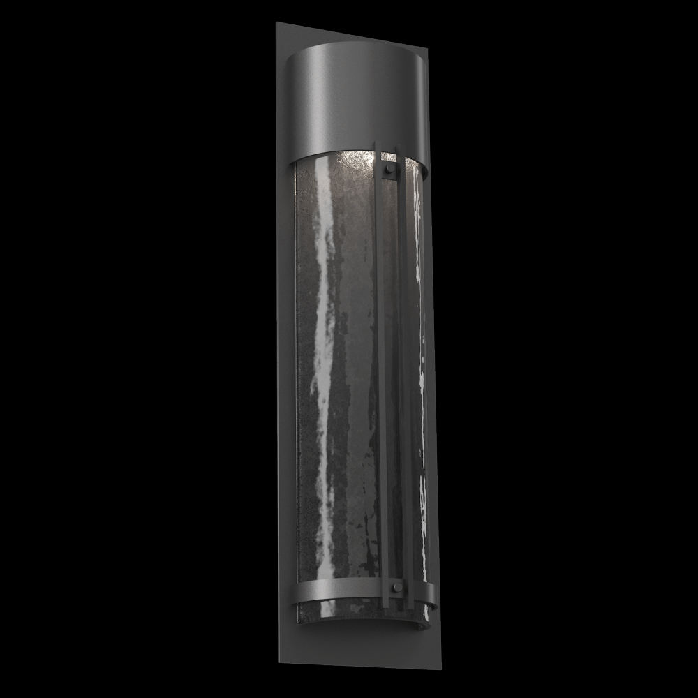 Outdoor Half Round Cover Sconce - 26-Inch