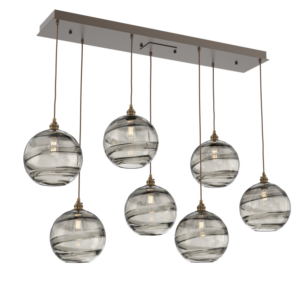 Terra Linear 7pc Multi-Pendant