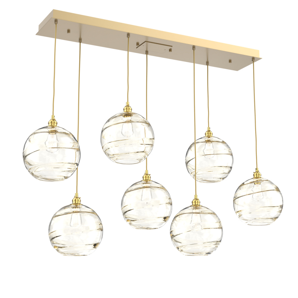 Terra Linear 7pc Multi-Pendant