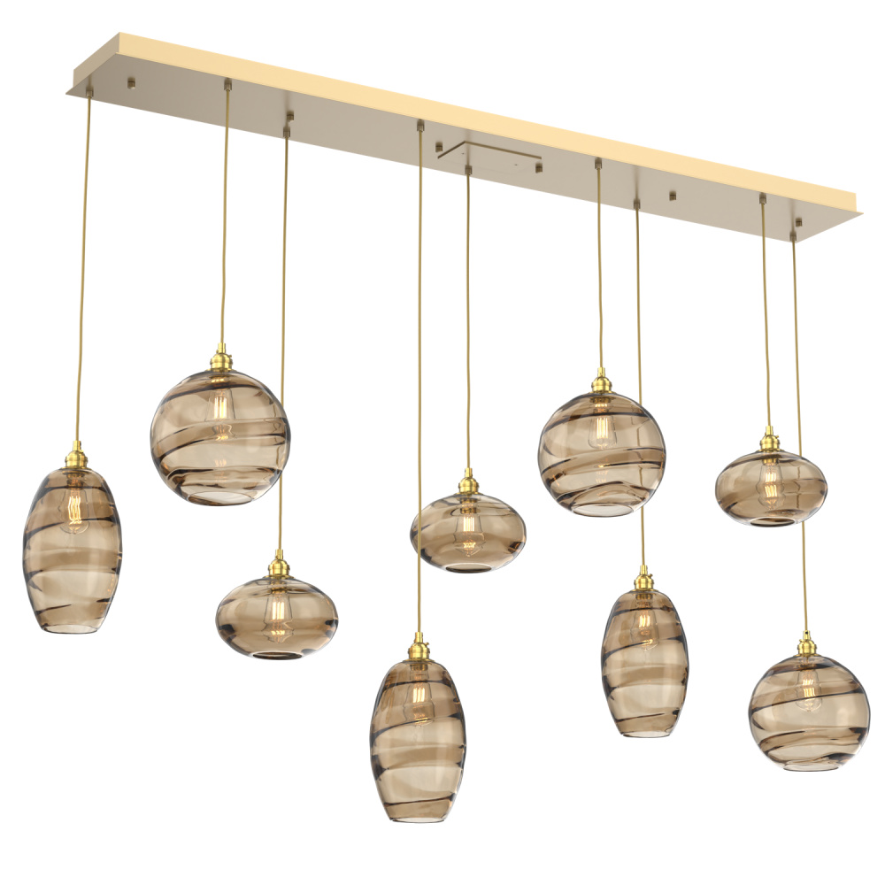 Misto Linear 9pc Multi-Pendant