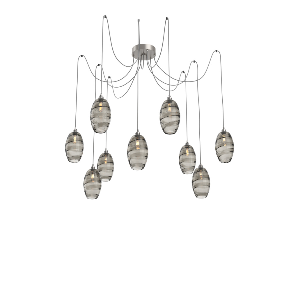 Ellisse Round 9pc Swag Multi-Pendant