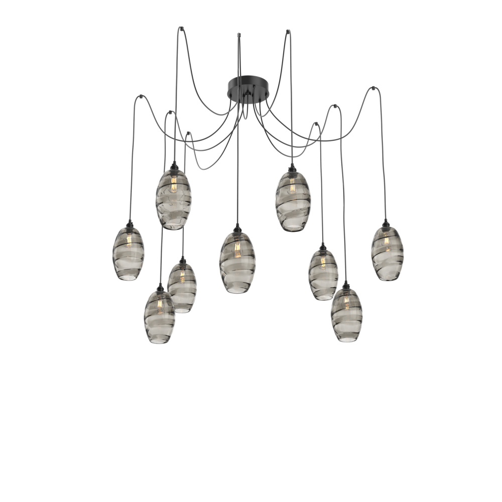 Ellisse Round 9pc Swag Multi-Pendant