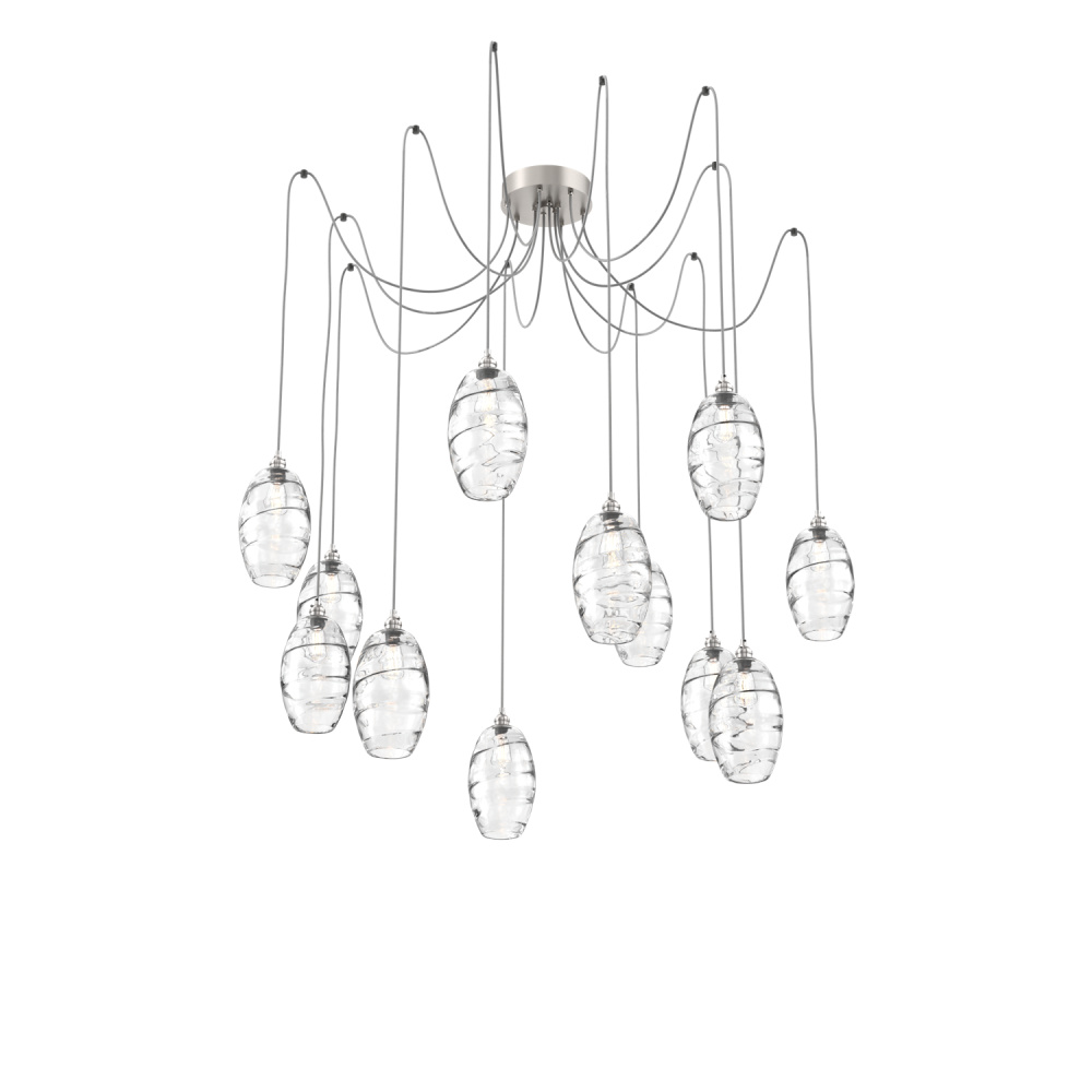 Ellisse Round 12pc Swag Multi-Pendant