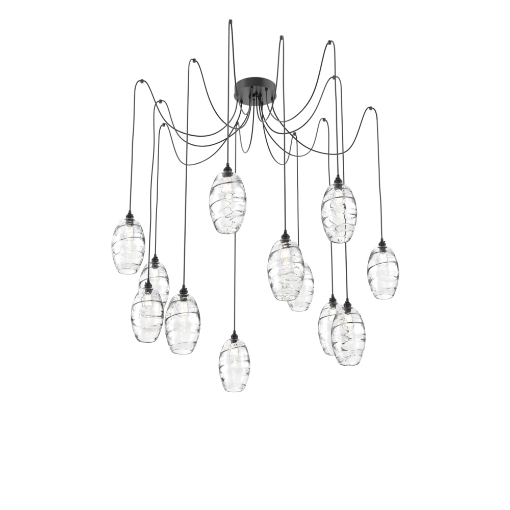 Ellisse Round 12pc Swag Multi-Pendant